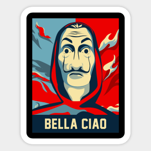 Bella ciao,hope style Sticker